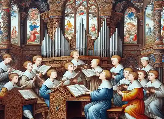 medieval music-little boys-choral