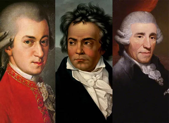 mozart-beethoven-hyden-classical era composers